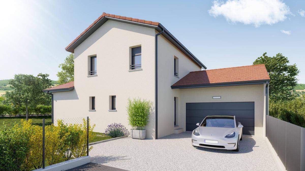 Terrain seul à Francheville en Rhône (69) de 888 m² à vendre au prix de 404900€ - 3