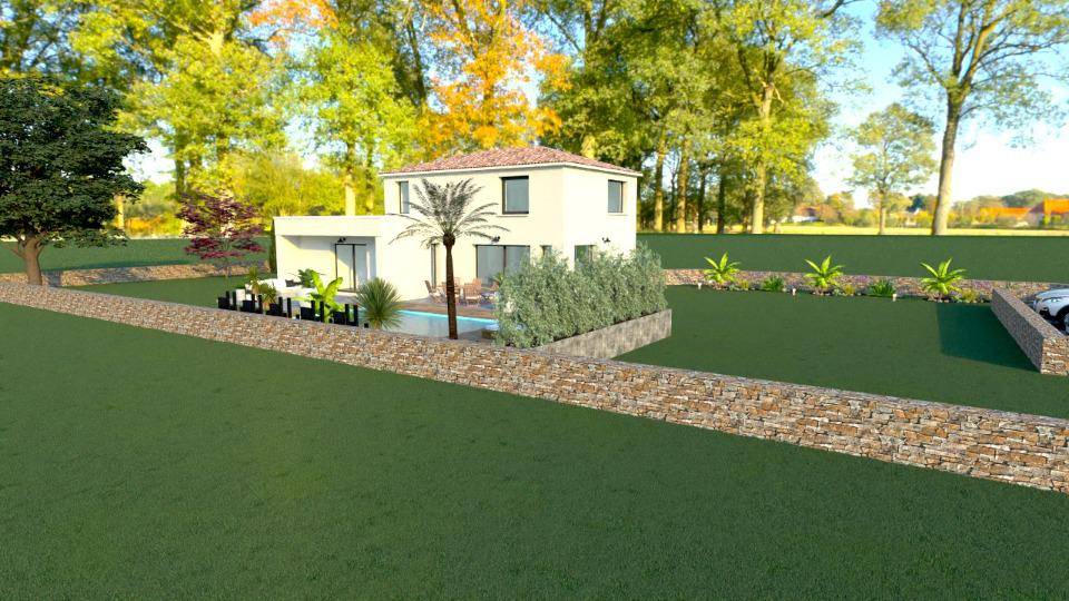 Programme terrain + maison à Ollioules en Var (83) de 110 m² à vendre au prix de 658000€ - 2