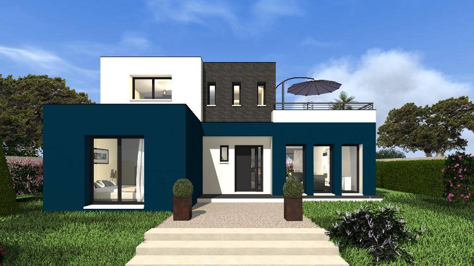 Programme terrain + maison à Orgeval en Yvelines (78) de 145 m² à vendre au prix de 760000€ - 1