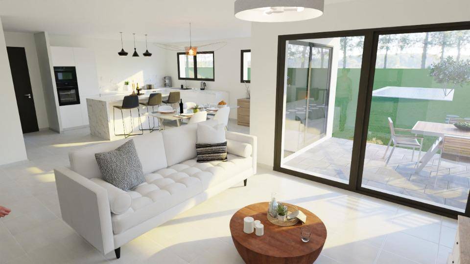 Programme terrain + maison à Saint-Alexandre en Gard (30) de 98 m² à vendre au prix de 269800€ - 3