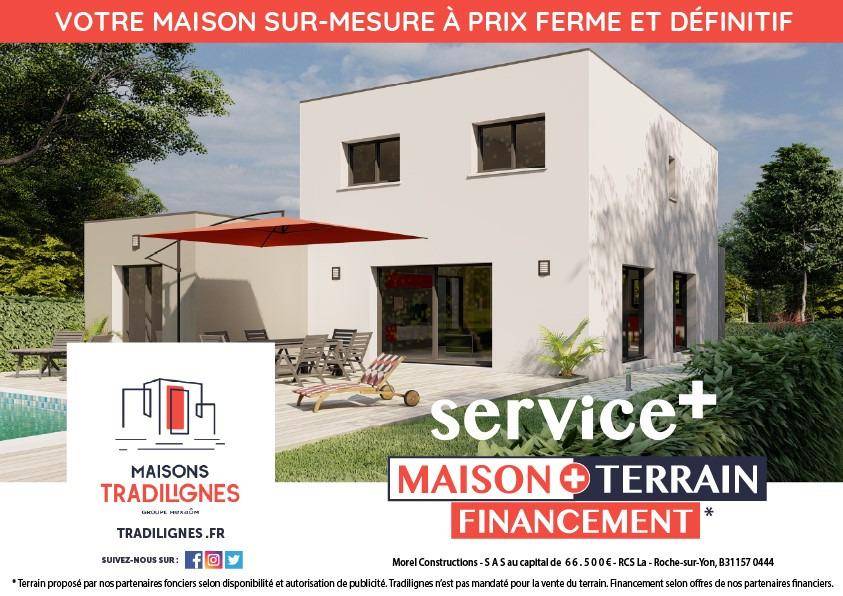 Programme terrain + maison à Les Moutiers-en-Retz en Loire-Atlantique (44) de 90 m² à vendre au prix de 430000€ - 4