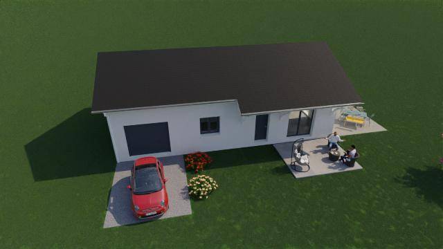 Programme terrain + maison à Pontcharra en Isère (38) de 110 m² à vendre au prix de 320500€ - 1