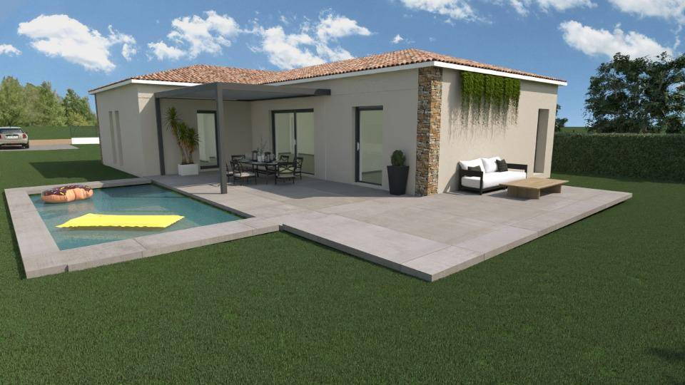 Programme terrain + maison à Alleins en Bouches-du-Rhône (13) de 110 m² à vendre au prix de 548000€ - 2