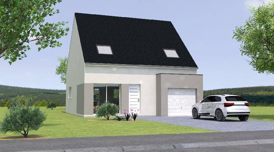 Programme terrain + maison à Val d'Erdre-Auxence en Maine-et-Loire (49) de 98 m² à vendre au prix de 241500€ - 1