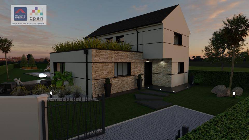 Programme terrain + maison à Châtenay-Malabry en Hauts-de-Seine (92) de 130 m² à vendre au prix de 835000€ - 1