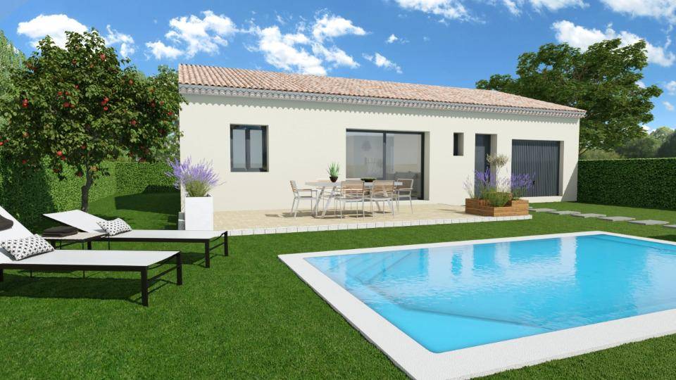 Programme terrain + maison à Aix-en-Provence en Bouches-du-Rhône (13) de 100 m² à vendre au prix de 330000€ - 1