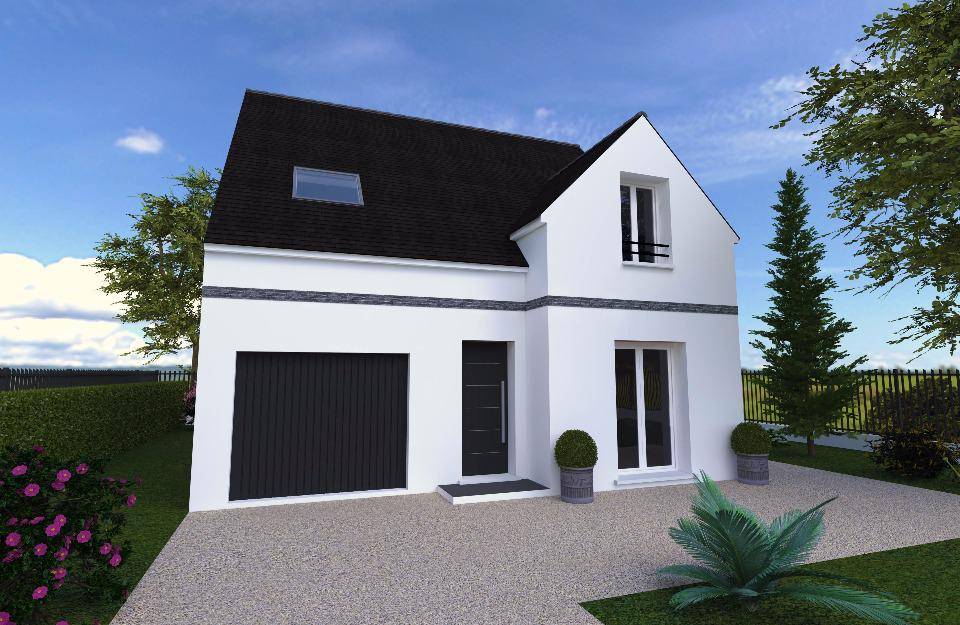 Programme terrain + maison à Vernouillet en Yvelines (78) de 95 m² à vendre au prix de 410000€ - 1