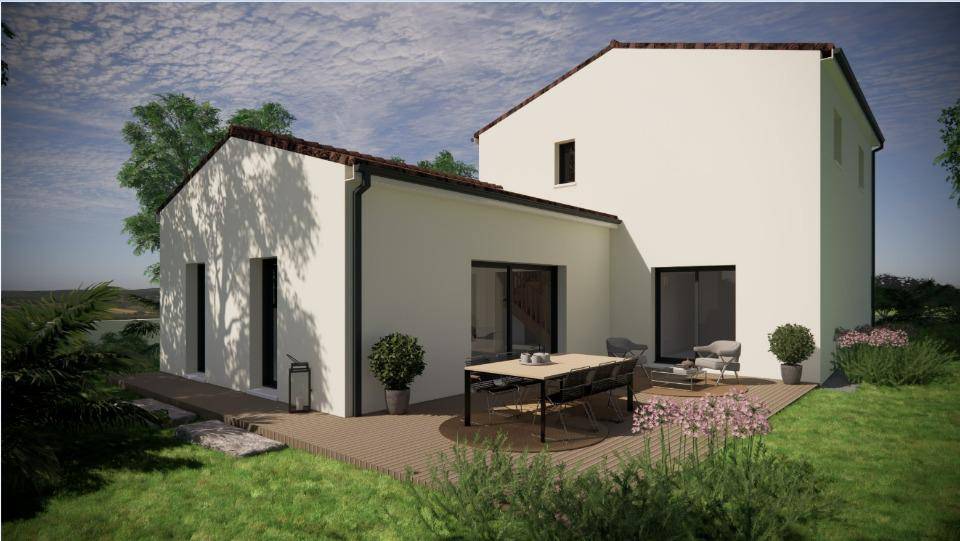 Programme terrain + maison à Villebois-Lavalette en Charente (16) de 143 m² à vendre au prix de 309000€ - 1