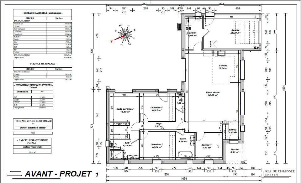 Programme terrain + maison à Authon-Ébéon en Charente-Maritime (17) de 120 m² à vendre au prix de 275000€ - 4