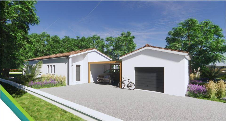 Programme terrain + maison à Chasseneuil-sur-Bonnieure en Charente (16) de 130 m² à vendre au prix de 333500€ - 2
