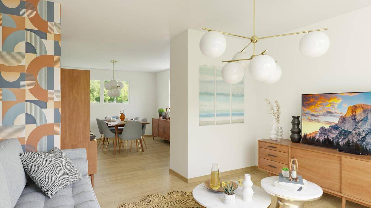 Programme terrain + maison à Cournon-d'Auvergne en Puy-de-Dôme (63) de 90 m² à vendre au prix de 284730€ - 2