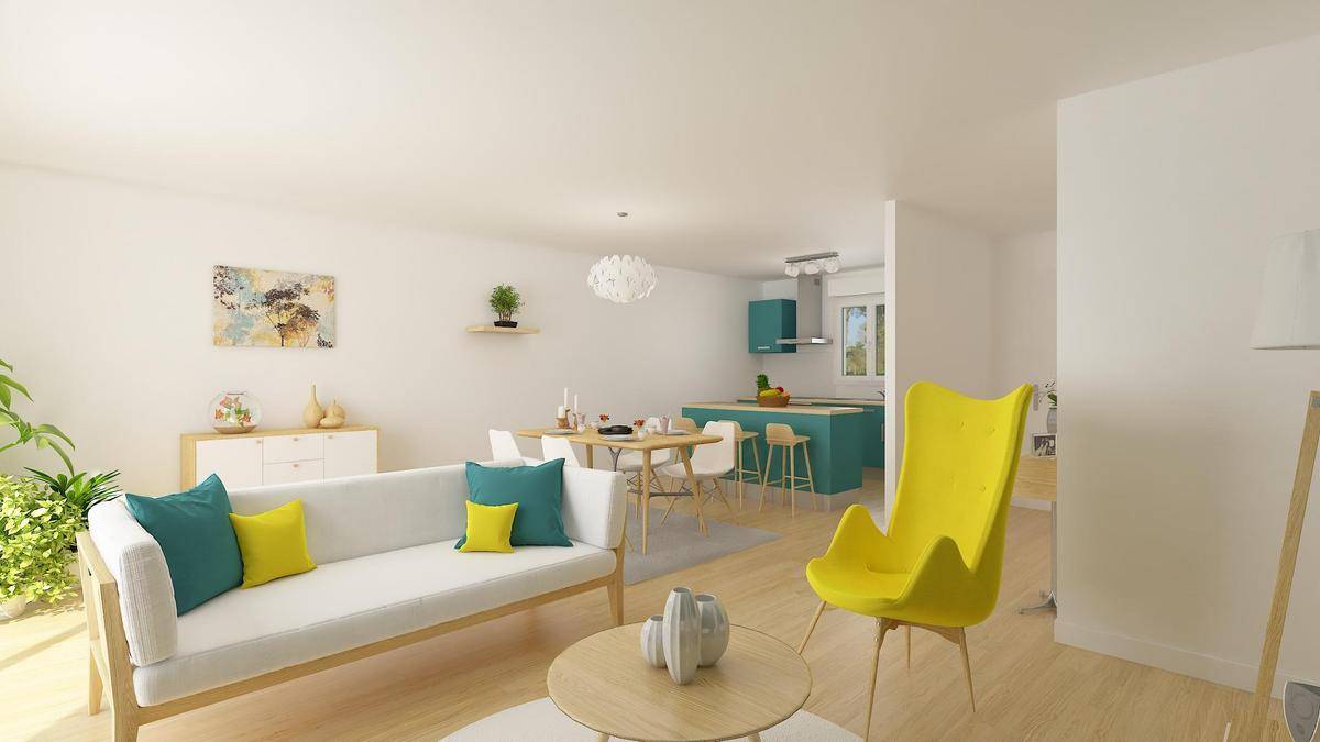Programme terrain + maison à Saint-Méen-le-Grand en Ille-et-Vilaine (35) de 76 m² à vendre au prix de 184459€ - 3