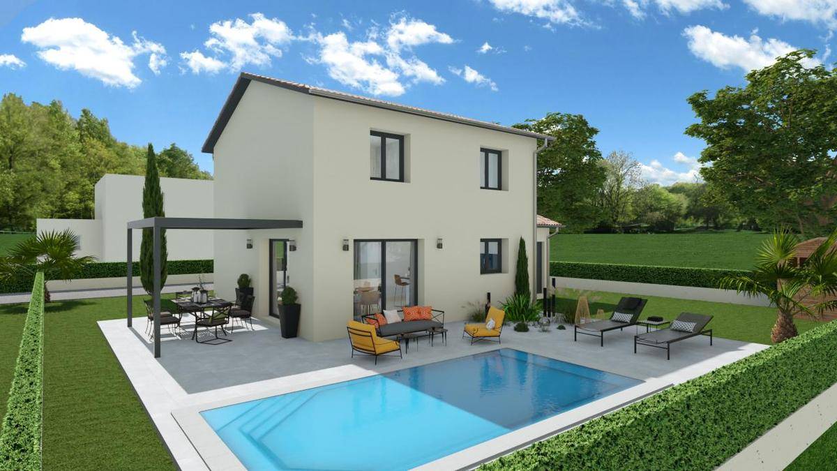 Programme terrain + maison à Montmerle-sur-Saône en Ain (01) de 94 m² à vendre au prix de 285000€ - 3