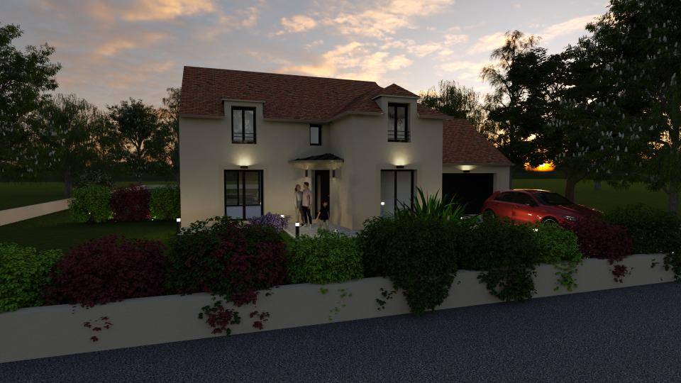 Programme terrain + maison à Choisel en Yvelines (78) de 150 m² à vendre au prix de 735000€ - 3