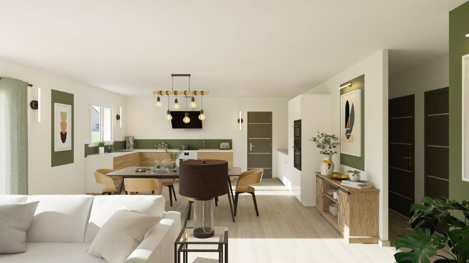 Programme terrain + maison à Langlade en Gard (30) de 120 m² à vendre au prix de 452000€ - 4
