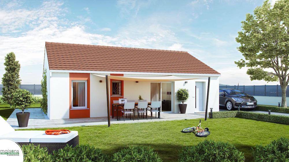 Programme terrain + maison à Cognat-Lyonne en Allier (03) de 86 m² à vendre au prix de 179679€ - 1