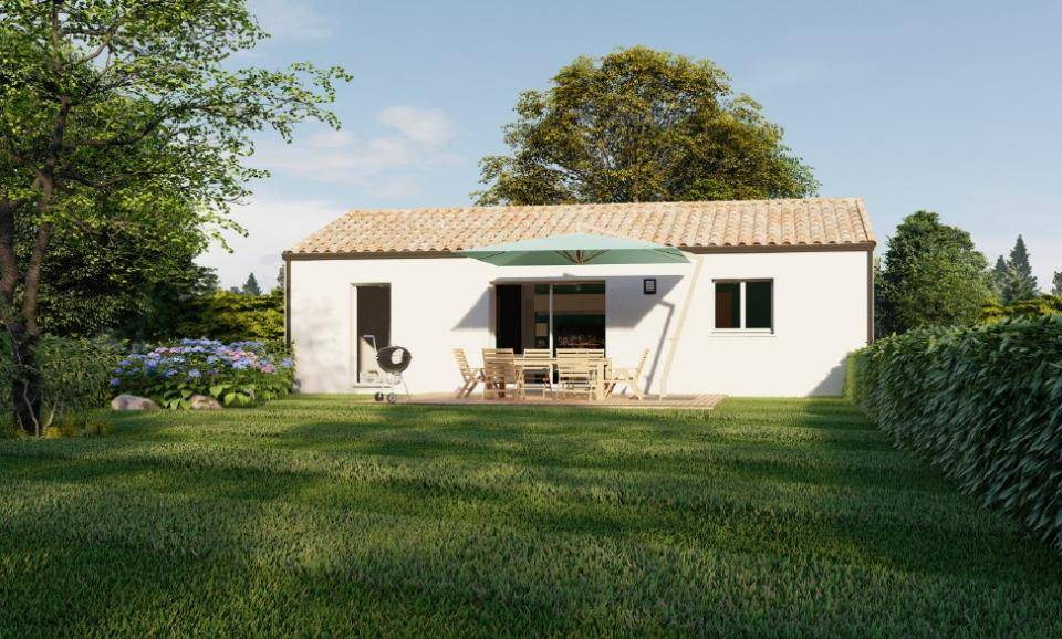 Programme terrain + maison à Treize-Septiers en Vendée (85) de 71 m² à vendre au prix de 181000€ - 2