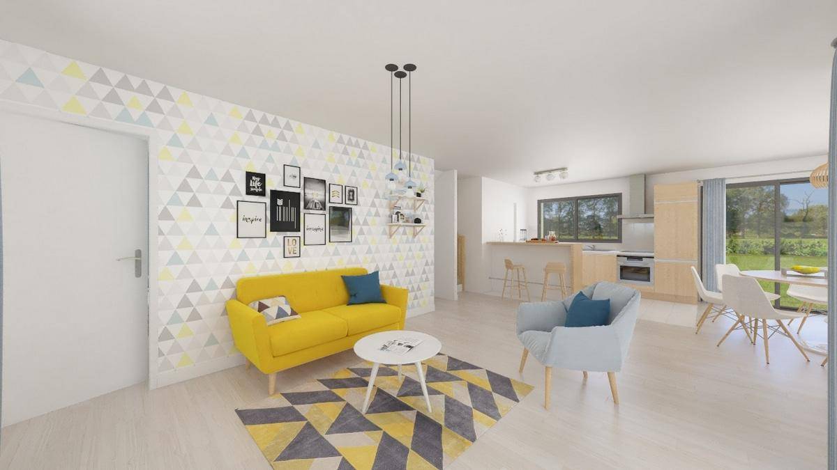 Programme terrain + maison à Jarrie en Isère (38) de 119 m² à vendre au prix de 589433€ - 2