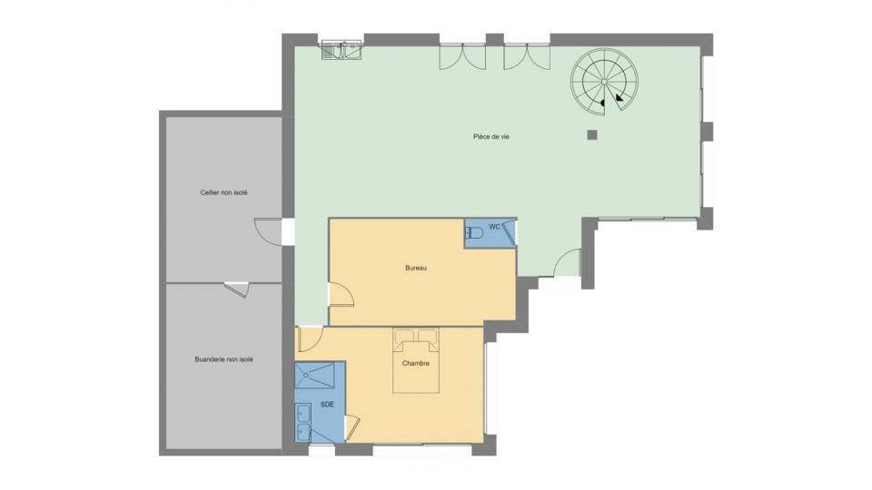 Programme terrain + maison à La Vicomté-sur-Rance en Côtes-d'Armor (22) de 183 m² à vendre au prix de 485600€ - 4