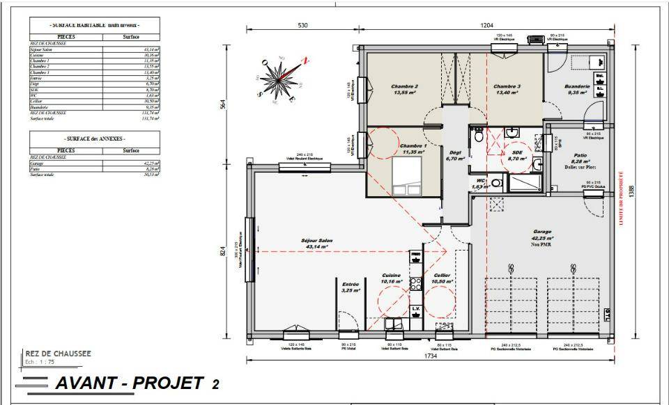 Programme terrain + maison à Saint-Porchaire en Charente-Maritime (17) de 130 m² à vendre au prix de 283000€ - 4