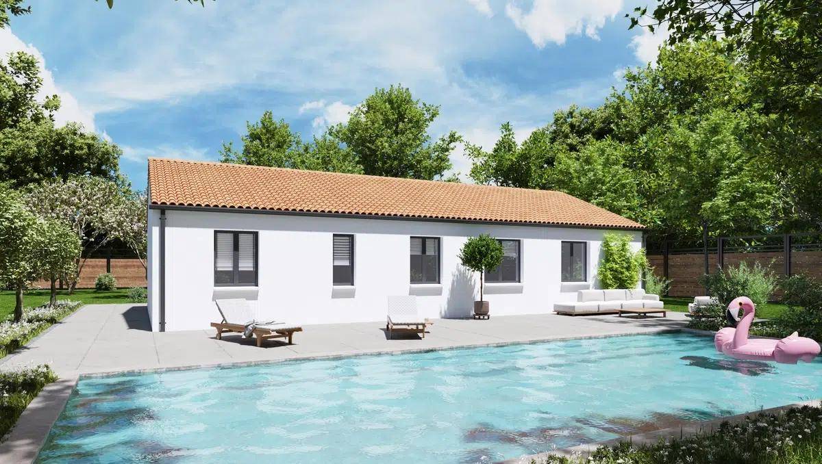 Programme terrain + maison à Escurolles en Allier (03) de 89 m² à vendre au prix de 187960€ - 2