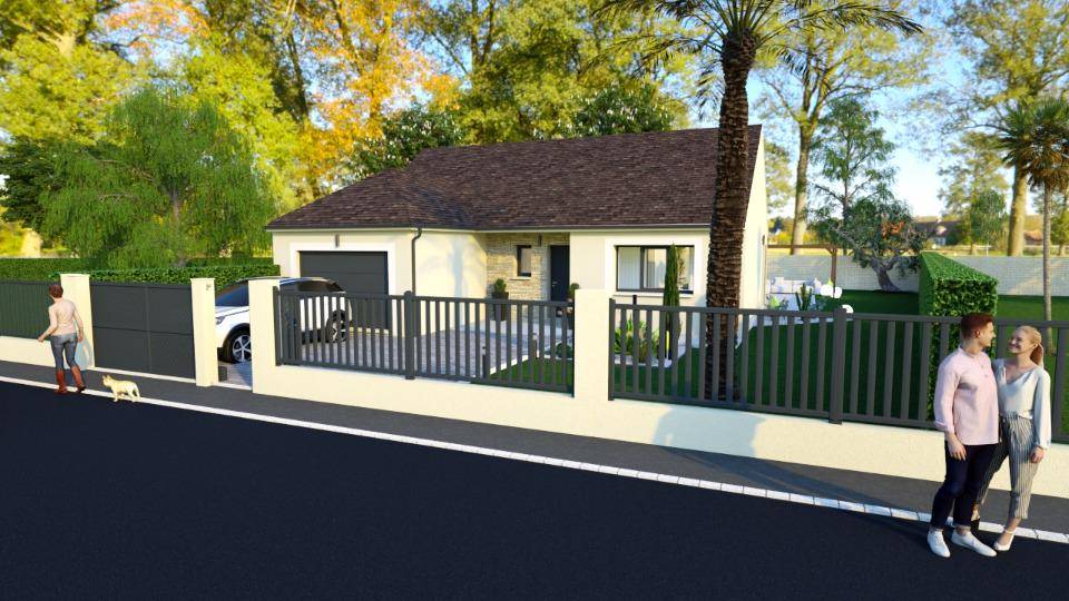 Programme terrain + maison à Cheptainville en Essonne (91) de 100 m² à vendre au prix de 400000€ - 3