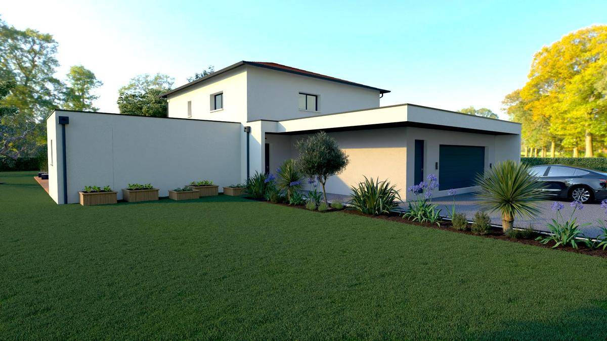 Programme terrain + maison à Lentilly en Rhône (69) de 197 m² à vendre au prix de 817698€ - 2