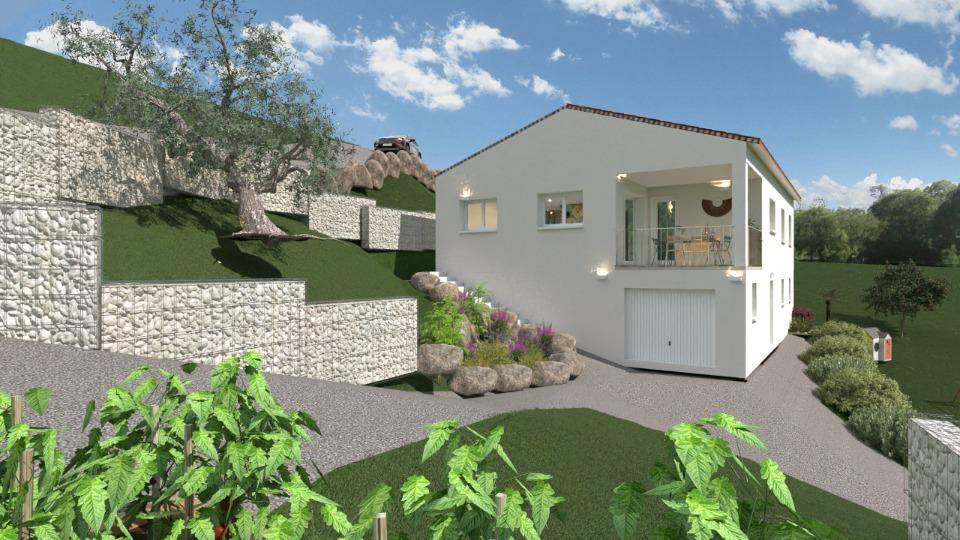 Programme terrain + maison à Aubenas en Ardèche (07) de 105 m² à vendre au prix de 369800€ - 4