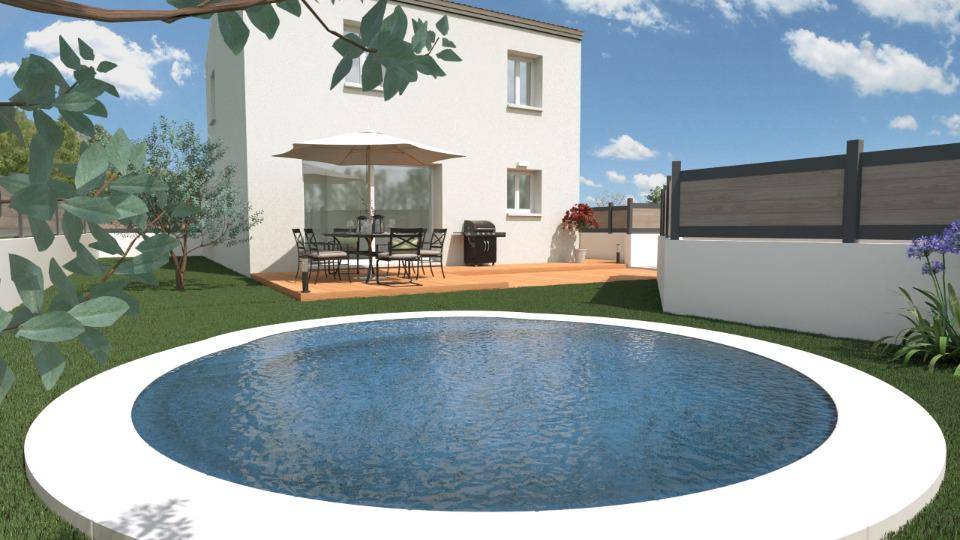 Programme terrain + maison à Peyrolles-en-Provence en Bouches-du-Rhône (13) de 87 m² à vendre au prix de 355000€ - 1
