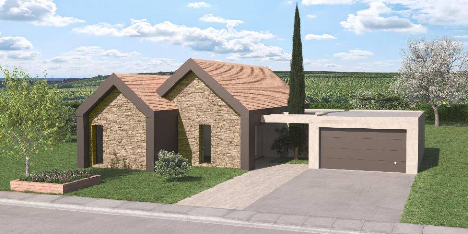 Programme terrain + maison à Zaessingue en Haut-Rhin (68) de 139 m² à vendre au prix de 570500€ - 1