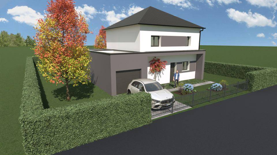 Programme terrain + maison à Quarouble en Nord (59) de 100 m² à vendre au prix de 269800€ - 1