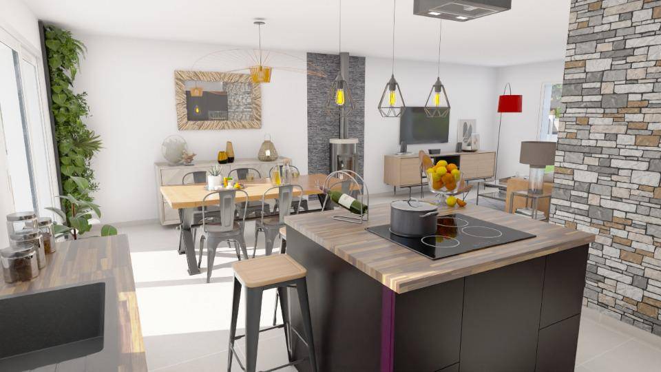 Programme terrain + maison à Avesnes-le-Comte en Pas-de-Calais (62) de 110 m² à vendre au prix de 211002€ - 4