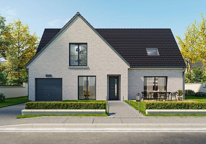 Programme terrain + maison à Sainghin-en-Weppes en Nord (59) de 150 m² à vendre au prix de 416700€ - 1