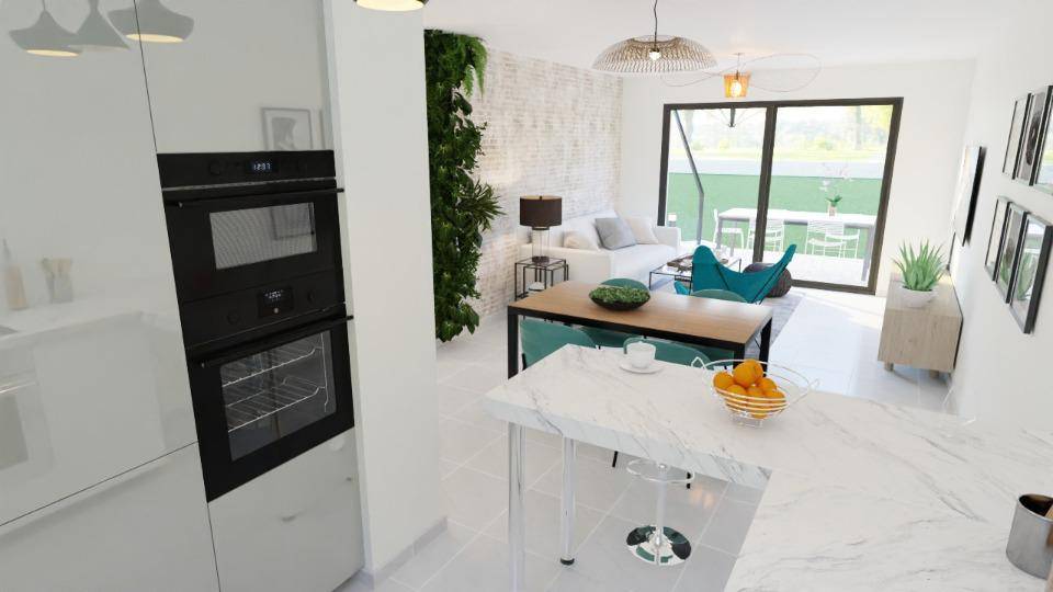 Programme terrain + maison à Vallon-Pont-d'Arc en Ardèche (07) de 60 m² à vendre au prix de 175350€ - 4