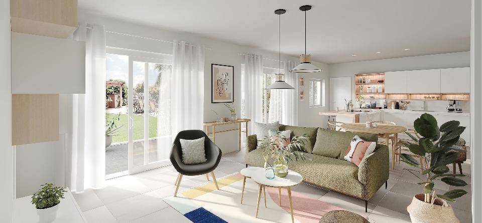 Programme terrain + maison à Lozinghem en Pas-de-Calais (62) de 70 m² à vendre au prix de 229100€ - 2