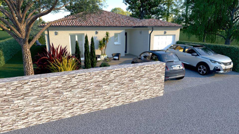 Programme terrain + maison à Mérignac en Gironde (33) de 97 m² à vendre au prix de 467000€ - 1