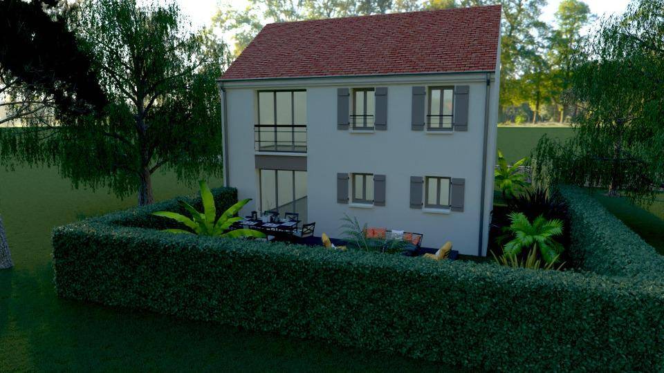 Programme terrain + maison à L'Isle-Adam en Val-d'Oise (95) de 91 m² à vendre au prix de 538000€ - 3