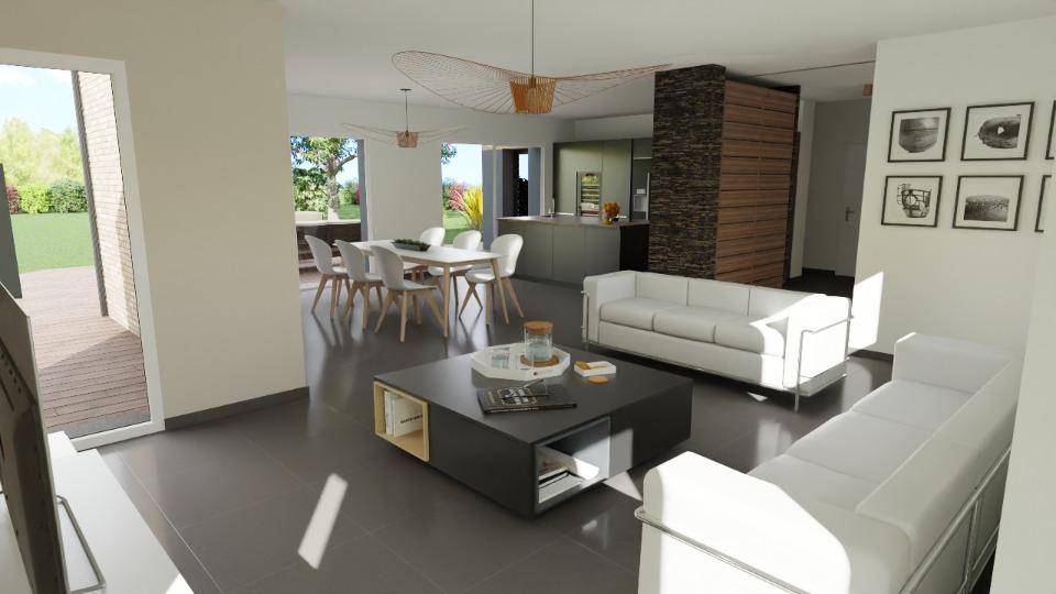 Programme terrain + maison à Tincques en Pas-de-Calais (62) de 150 m² à vendre au prix de 356843€ - 4