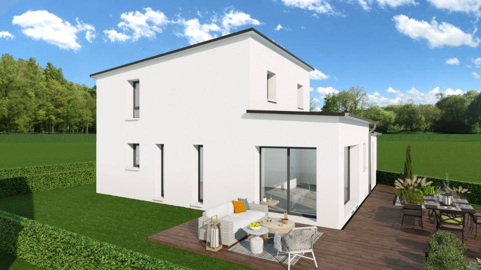 Programme terrain + maison à L'Hermitage en Ille-et-Vilaine (35) de 80 m² à vendre au prix de 296000€ - 2