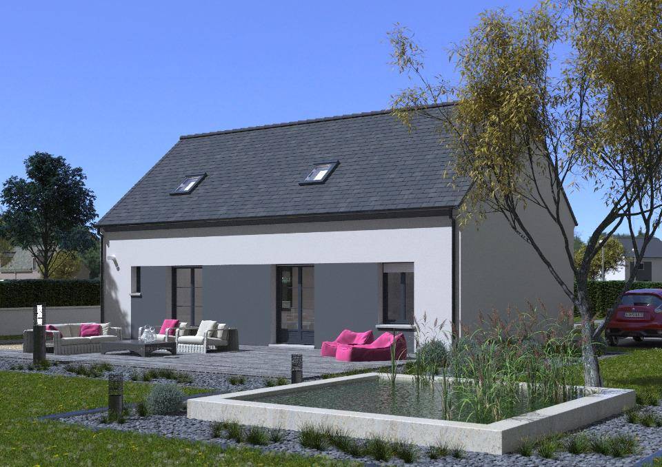 Programme terrain + maison à Pringy en Seine-et-Marne (77) de 105 m² à vendre au prix de 304000€ - 2