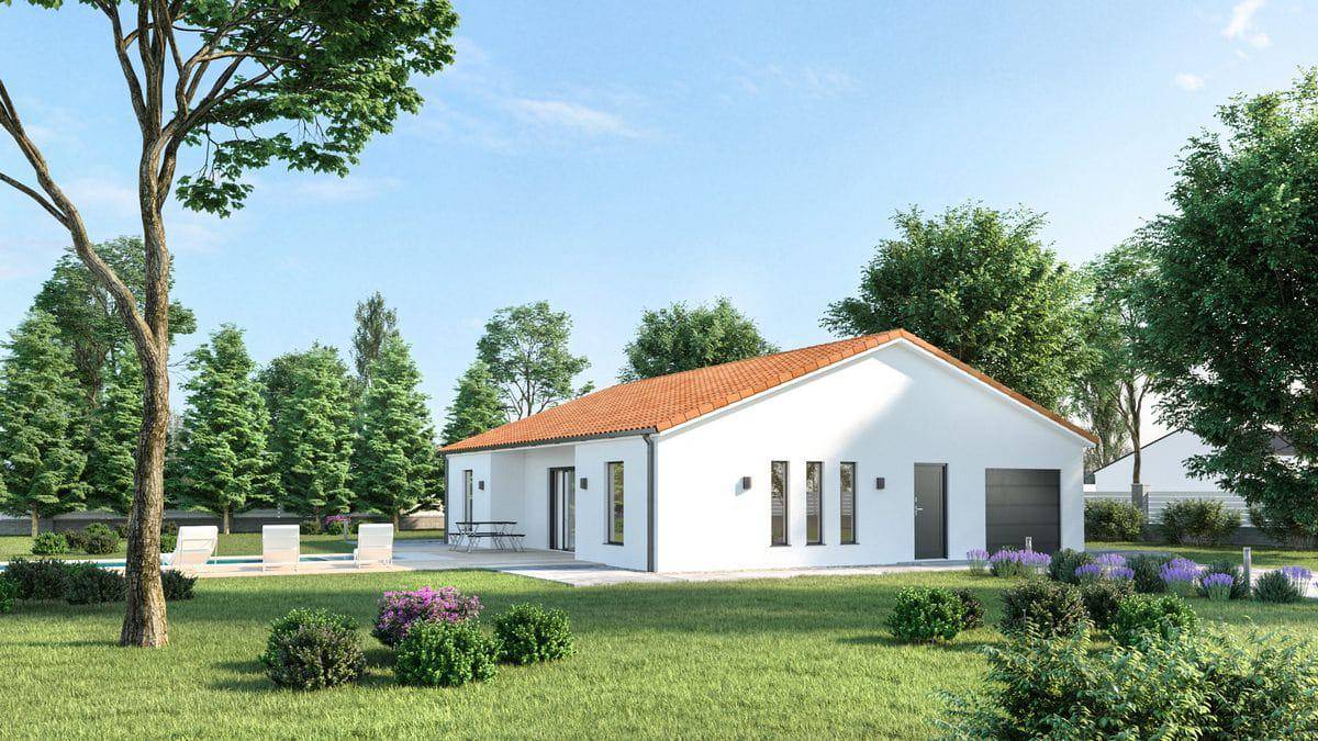 Programme terrain + maison à Saint-Fiel en Creuse (23) de 114 m² à vendre au prix de 196260€ - 2