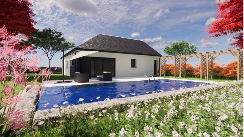 Programme terrain + maison à Joué-du-Bois en Orne (61) de 83 m² à vendre au prix de 203307€ - 2