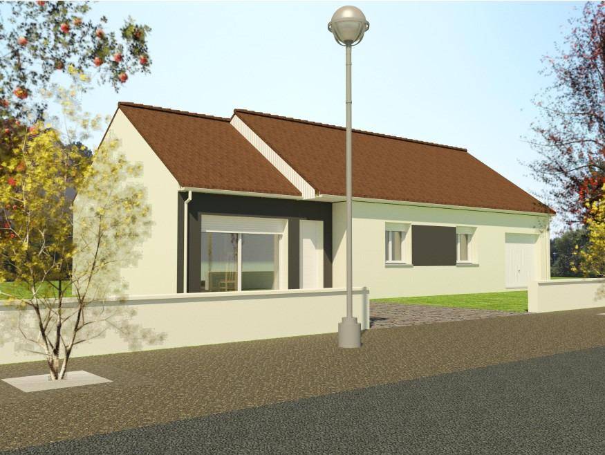 Programme terrain + maison à Lougé-sur-Maire en Orne (61) de 78 m² à vendre au prix de 180600€ - 1