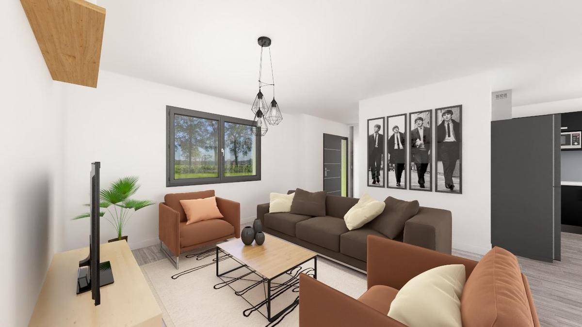 Programme terrain + maison à Lalleu en Ille-et-Vilaine (35) de 112 m² à vendre au prix de 222488€ - 3