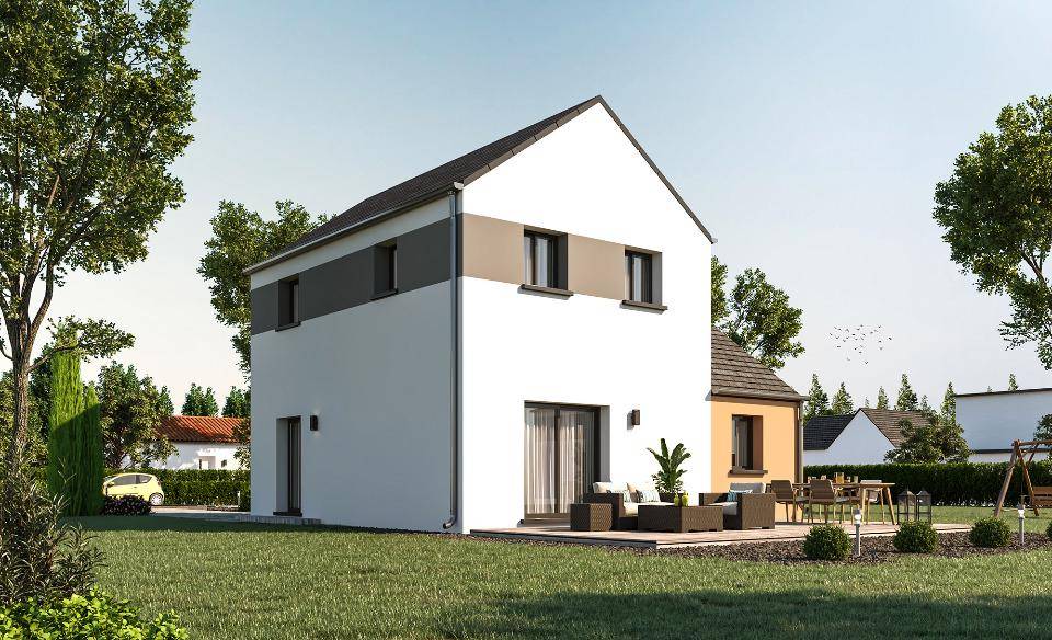 Programme terrain + maison à Clohars-Carnoët en Finistère (29) de 87 m² à vendre au prix de 308000€ - 2