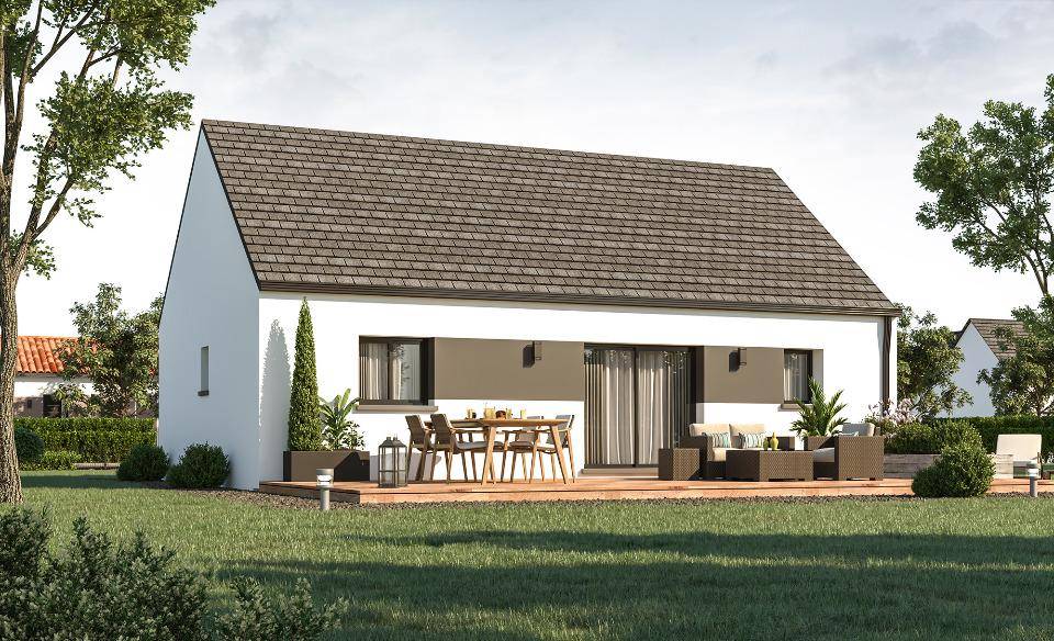 Programme terrain + maison à Audierne en Finistère (29) de 100 m² à vendre au prix de 390000€ - 2