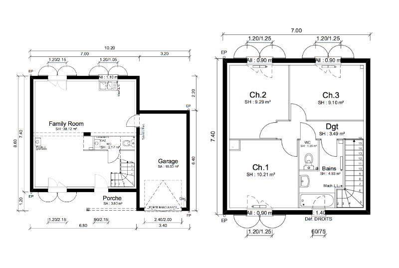 Programme terrain + maison à Limas en Rhône (69) de 79 m² à vendre au prix de 320300€ - 3