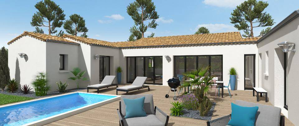 Programme terrain + maison à Puilboreau en Charente-Maritime (17) de 141 m² à vendre au prix de 665000€ - 4