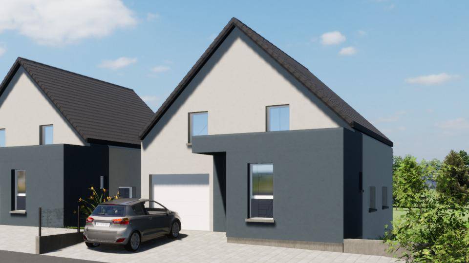 Programme terrain + maison à Osenbach en Haut-Rhin (68) de 103 m² à vendre au prix de 297400€ - 2
