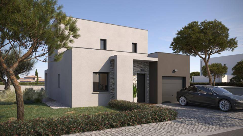 Programme terrain + maison à Juvignac en Hérault (34) de 95 m² à vendre au prix de 427500€ - 1
